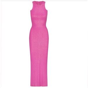 SKIMS Soft Lounge Shimmer Racerback Dress - Limited Edition